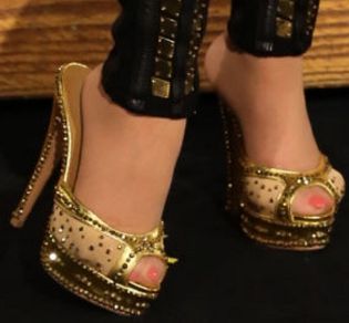 Picture of Dolly Parton shoes