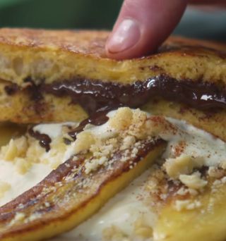 Picture of Jamie Oliver's Chocolate Dessert Ideas and cooking instructions - Ultimate French Toast