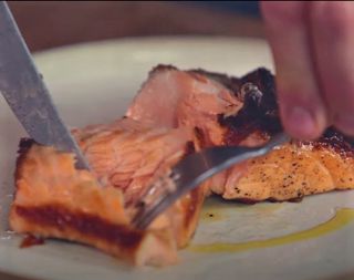 Picture of Jamie Oliver salmon dishes and cooking instructions - How to perfectly grill salmon