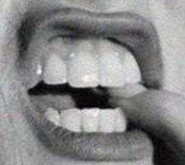 Picture of Abigail Cowen teeth and smile