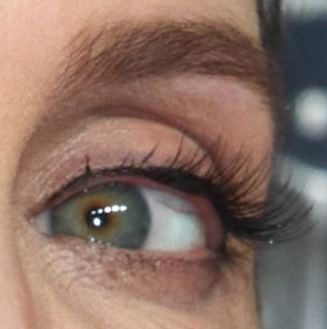 Picture of Angelina Jolie eyes, eyelashes, and eyebrows