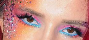 Picture of Bella Thorne eyes, eyelashes, and eyebrows