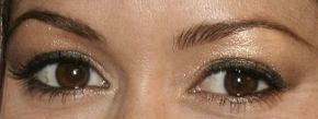 Picture of Brooke Burke eyeliner, eyeshadow, and eyelash enhancements