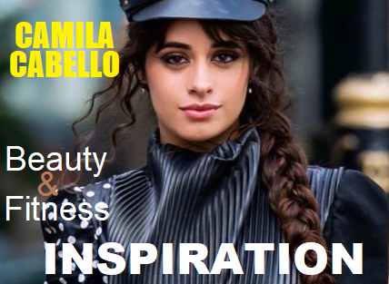 Picture of Camila Cabello with the words Weight Loss Inspiration