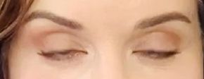 Picture of Carrie Stevens eyeliner, eyeshadow, and eyelash enhancements