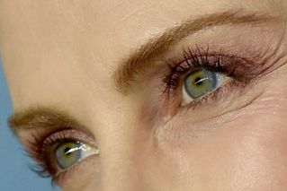 Picture of Charlize Theron eyes, eyelashes, and eyebrows