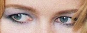 Picture of Claudia Schiffer eyeliner, eyeshadow, and eyelash enhancements