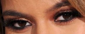 Picture of Dinah Jane Hansen eyeliner, eyeshadow, and eyelash enhancements