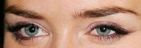 Picture of Emily Blunt eyeliner, eyeshadow, and eyelash enhancements