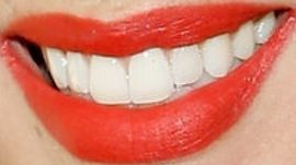 Picture of Heather Rae Young teeth and smile