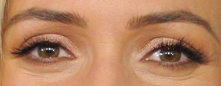 Picture of Kristin Cavallari light brown eyes, eyelashes, and eyebrows