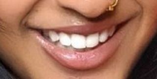 Picture of Maitreyi Ramakrishnan teeth and smile