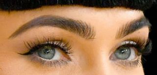 Picture of Megan Foxeyes, eyelashes, and eyebrows