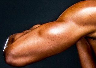 Picture of Michael B Jordan muscles