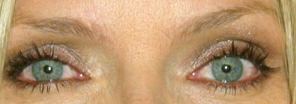 Picture of Michelle Pfeiffer eyes, eyelashes, and eyebrows