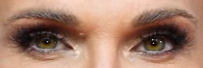 Picture of Molly Sims eyeliner, eyeshadow, and eyelash enhancements