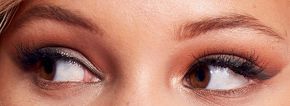 Picture of Olivia Holt eyeliner, eyeshadow, and eyelash enhancements