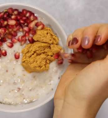 Caitlin Shoemaker shared an oatmeal recipe that goes far beyond the simplistic oatmeal recipes most of us are familiar with.