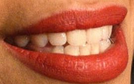 Picture of Rosario Dawson teeth and smile