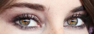 Picture of Shailene Woodley eyelids, eyelashes, and eyebrows