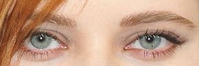 Picture of Sierra McCormick eyeliner, eyeshadow, and eyelash enhancements