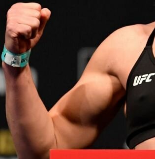Picture of Valentina Shevchenko muscles