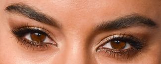 Picture of Vanessa Hudgen seyes, eyelashes, and eyebrows