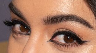 Picture of Vanessa Hudgen seyes, eyelashes, and eyebrows