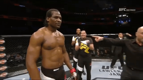 Francis Ngannou animated gif