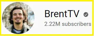 An image of BrentTV YouTube channel avatar
