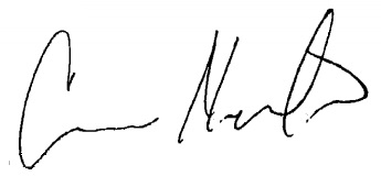 Cam Newton's signature