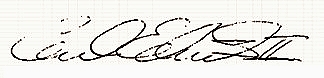 Carl Edwards signature