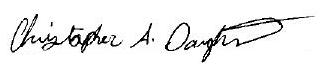 Chris Daughtry signature