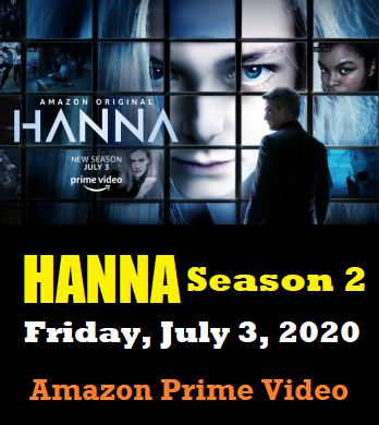 An image of Countdown To Hanna Season 2 on Amazon Prime Video
