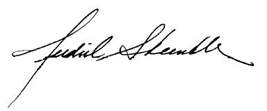 Judith Sheindlin Judge Judy signature