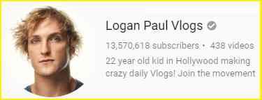 YouTube Stars Addresses - Logan Paul