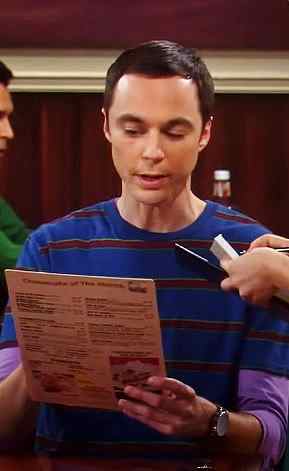 The Big Bang Theory Sheldon Cooper perplexed