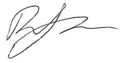Rita Ora's signature