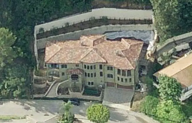 Vanessa Hudgens' home Studio City, California - picture #3 (house aerial)