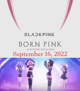 An image of Blackpink album Born Pink.