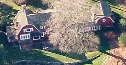 Brian Williams house pictures #3 - home aerial New Canaan, CT