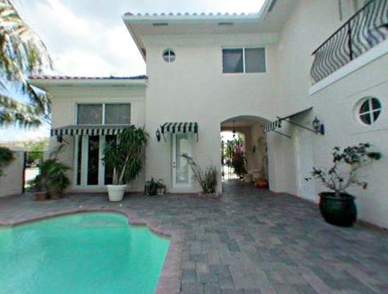 Bryan McCabe's house in Delray Beach, Florida