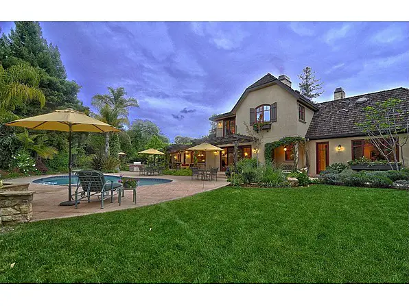 Jim Harbaugh house Atherton CA pictures - California home pics