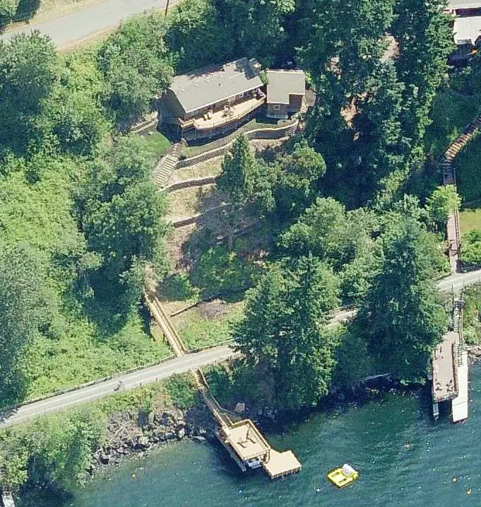 Pat Monahan's house in Sammamish Washington - aerial photo