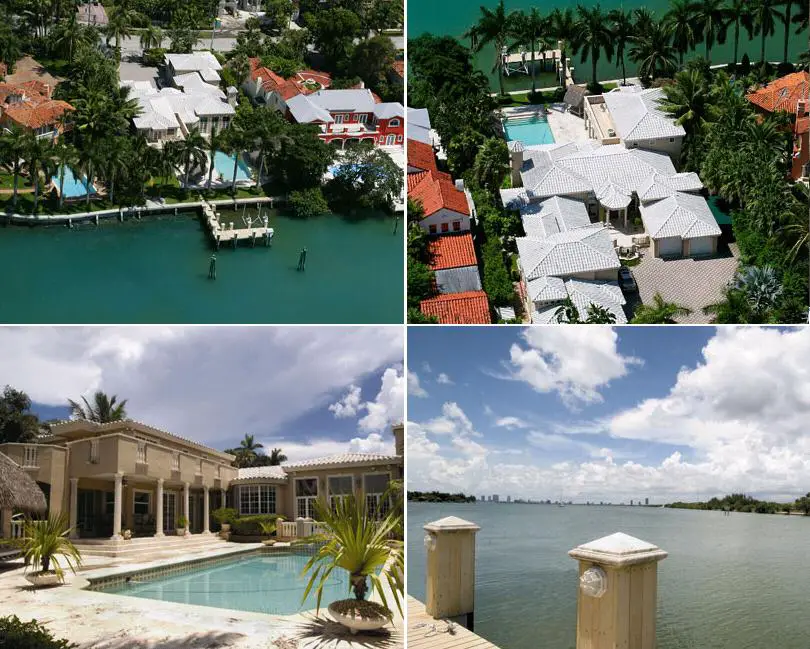 Shakira's home Miami Beach, Florida - house picture
