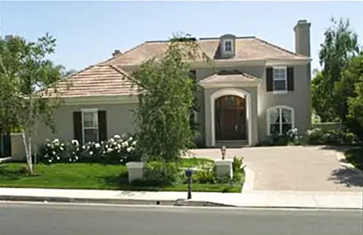Tom Bergeron house Calabasas CA - California home pictures