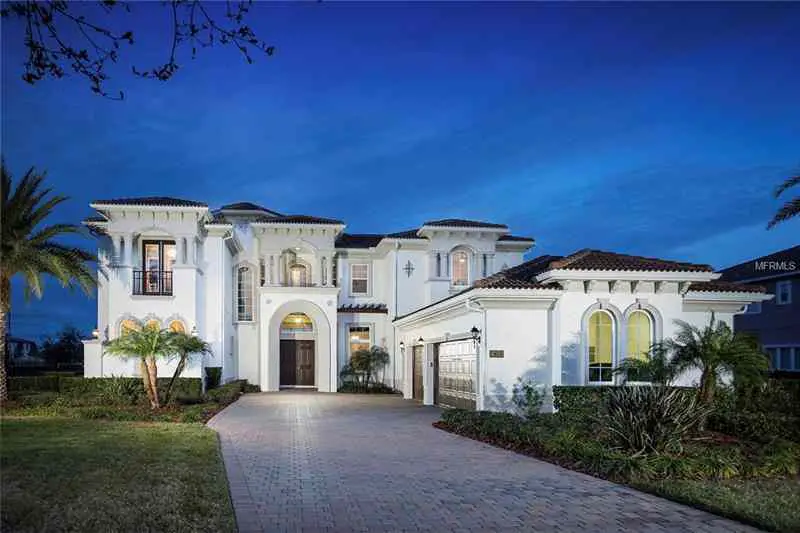 Picture of Orlando Magic Player Markelle Fultz house in Windermere, Florida.