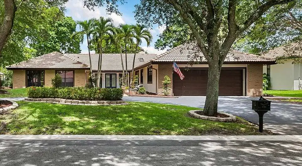 Picture of UFC Bantamweight and Featherweight Champion Amanda Nunes house in Coral Springs, Florida.