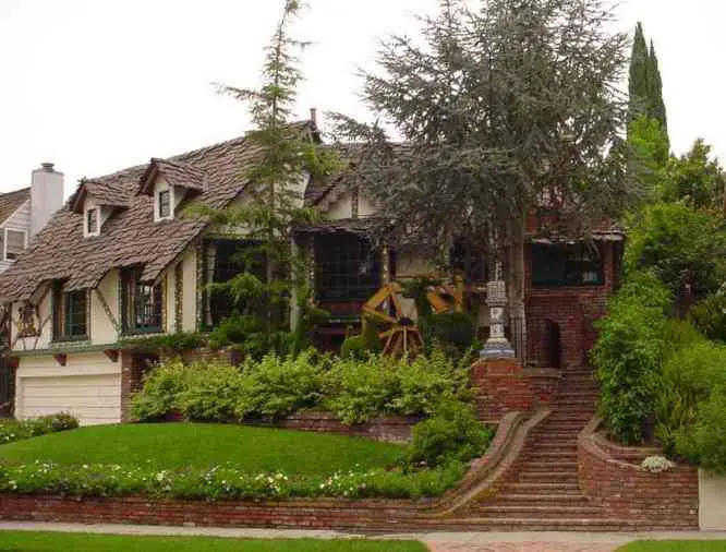 Glenn Danzig house pictures, Los Angeles - former home of Lucille Ball