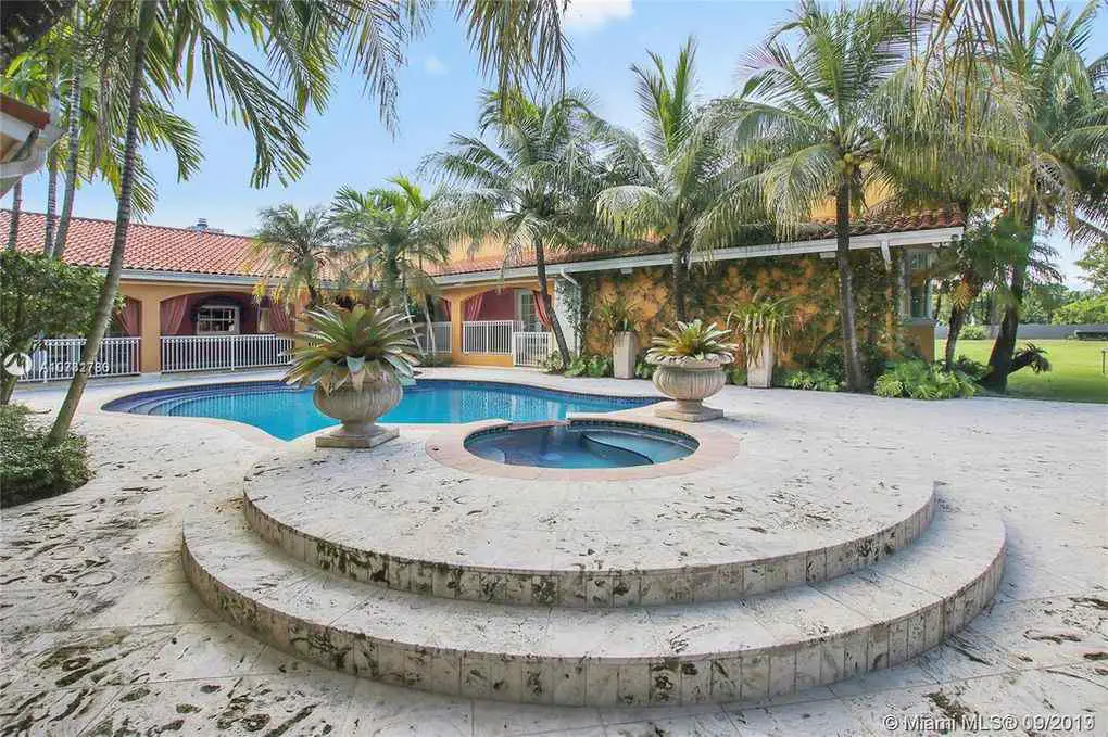 Picture of Jorge Masvidal's mansion in Miami, Florida's Kendall community.